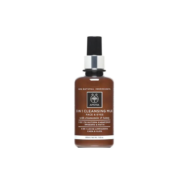 Apivita Lait Démaquillant 3 En 1 200ml - Batty Beauty