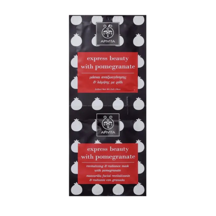 Apivita Revitalizing And Radiance Mask With Pomegranate