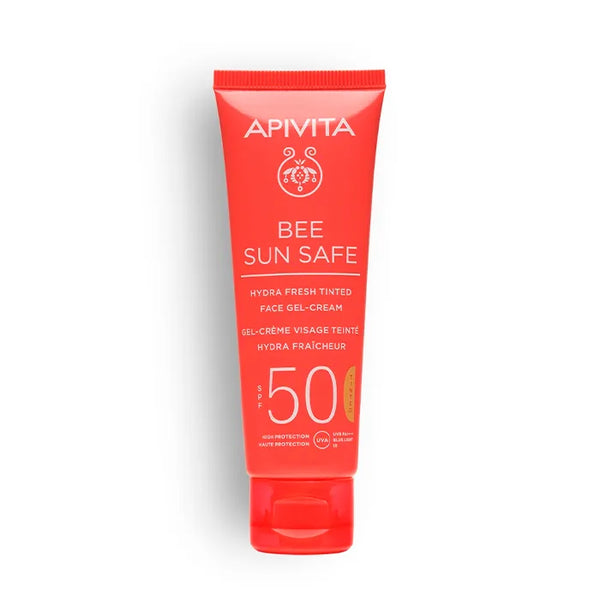 Apivita Bee Sun Safe Hydra Fresh Face Gel Cream Spf50 50ml - Batty Beauty