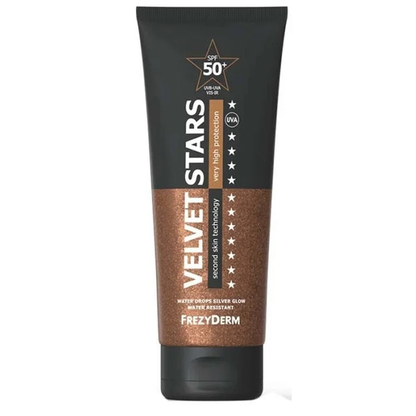 Frezyderm Velvet Star Spf50+ Water Drops Silver Glow 175ml - Batty Beauty