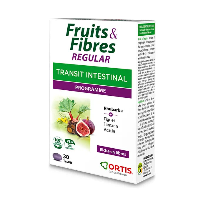 Ortis Fruits et Fibres 30 Comprimés