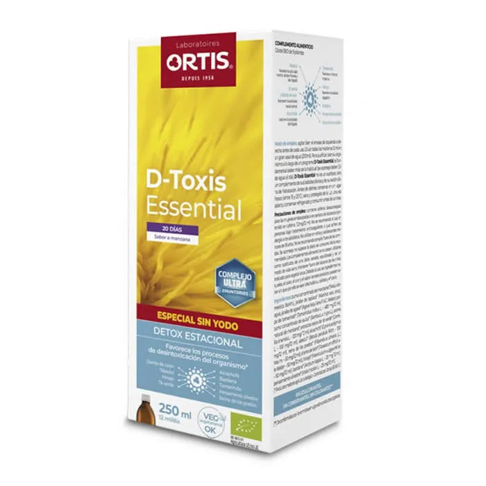 Ortis D-Toxis Essential Iodine Free Apple Bio