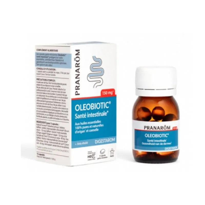 Pranarôm Pranarom Digestarom Oleobiotic Santé Intestinale 15 Capsules
