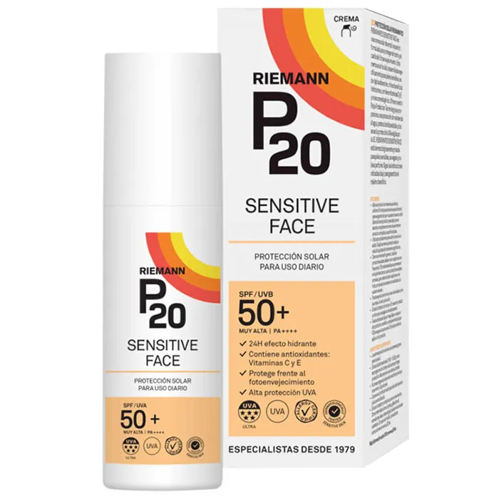 Riemann P20 Protección Solar Face Sensitive Spf50+