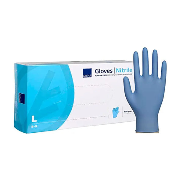 Abena Gants en Latex Naturel L 100U - Batty Beauty