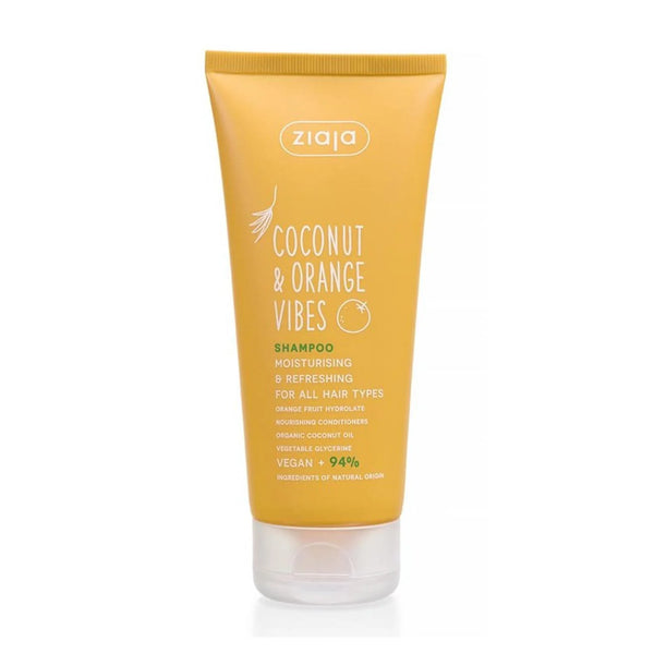 Ziaja Coconut y Orange Vibes Champú Hidratante y Refrescante 200ml - Batty Beauty