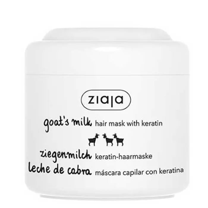 Ziaja Leche De Cabra Mascarilla Para El Cabello Fortalecedora con Keratina