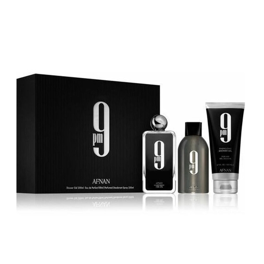 Afnan 9 Eau De Parfum 100un Gel De Baño Desodorante