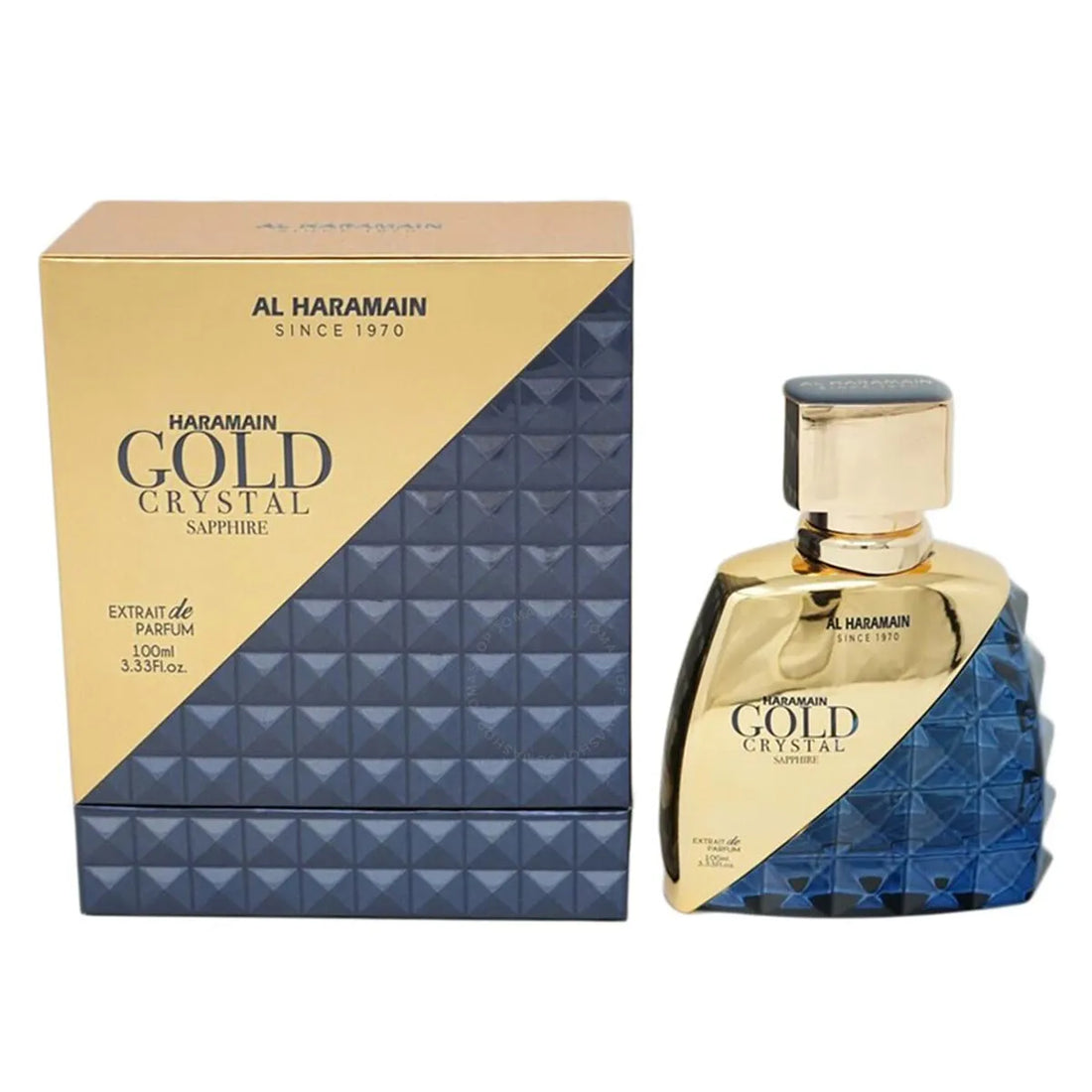 Al Haramain Gold Crystal Sapphire Extracto De Perfume