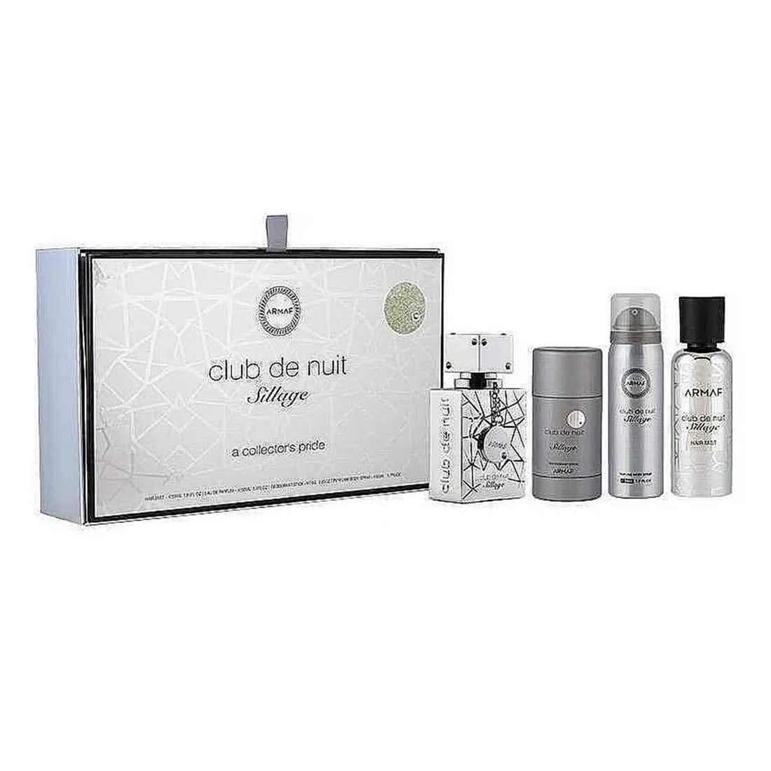 Armaf Club De Nuit Sillage Eau De Parfum 30un Hair Mist Desodorante Stick Corporal Perfumado 50mlvaporizador