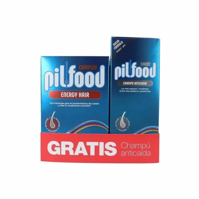 Pilfood Pil-Foods Energy 60 Comprimés Set 2 Pièces