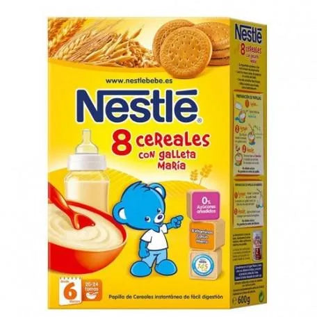 Nestle Nestlé Bouillie De 8 Céréales Entières Avec Maria De Cookie