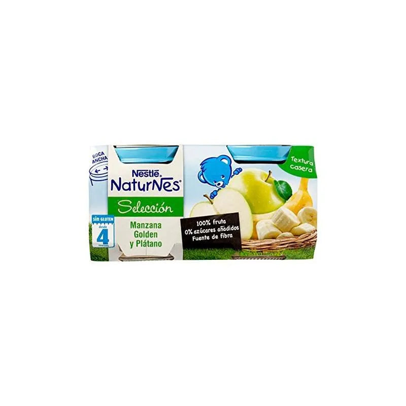Nestle Naturnes Purée De Pomme Dorée et Banane