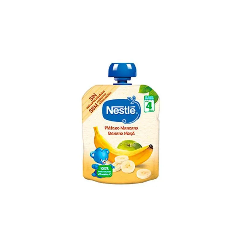 Nestle 3x Nestlé Naturnes Purée Pomme Banane 6 Mois