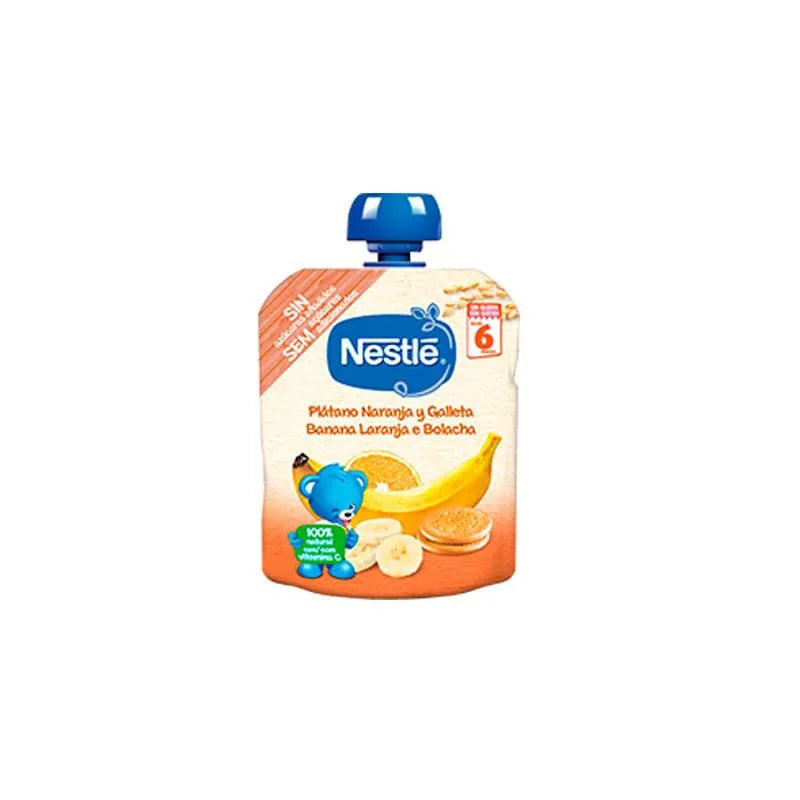 Nestle Naturnes Banane - Orange - Biscuit 6m