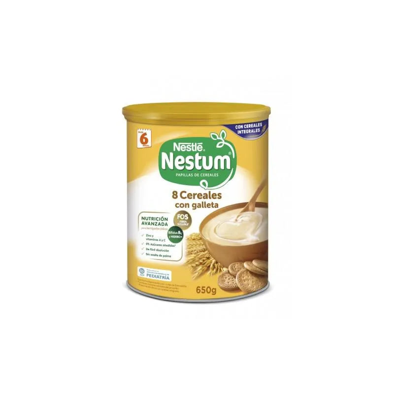 Nestle Nestlé Nestum 8 Céréales Avec Biscuit