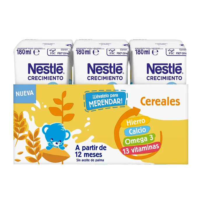 Nestle Nestlé Lait de Croissance 1+ Céréales