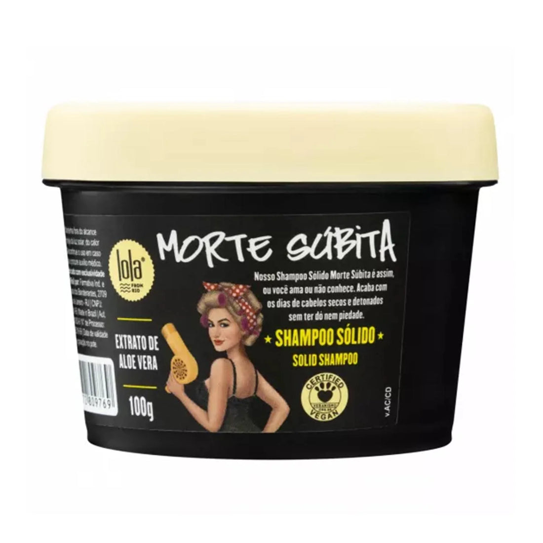 Lola Cosmetics Lola Morte Subita Champu Solido Aloe Vera