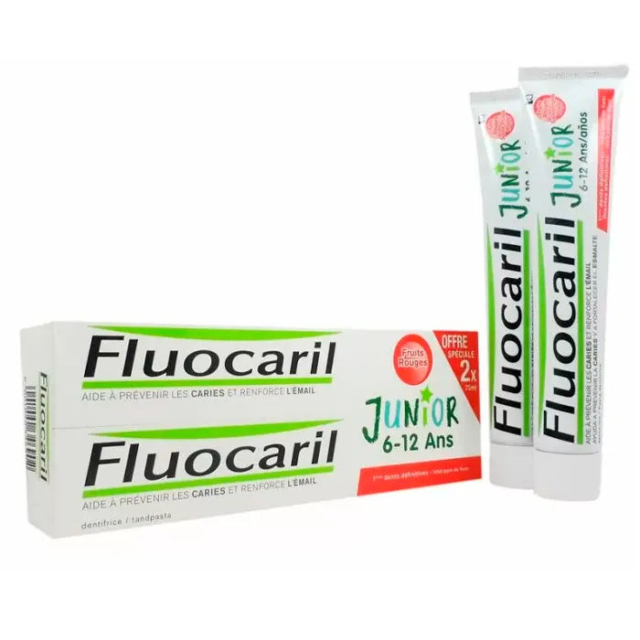 Fluocaril Junior Red Fruits Tooth Paste