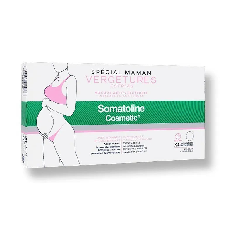 Somatoline Masque Spécial Anti-Stries pour Mamans 4 Unités