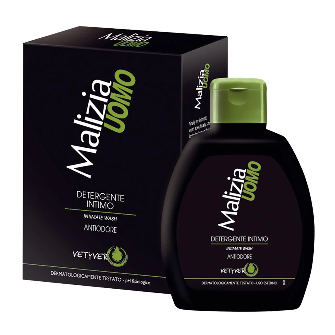 Malizia Uomo Detergente Intimo Sin Olor
