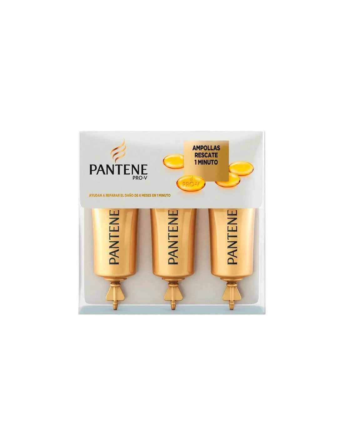 Pantene Cap Pantene Ampollas R y P 3 Uds