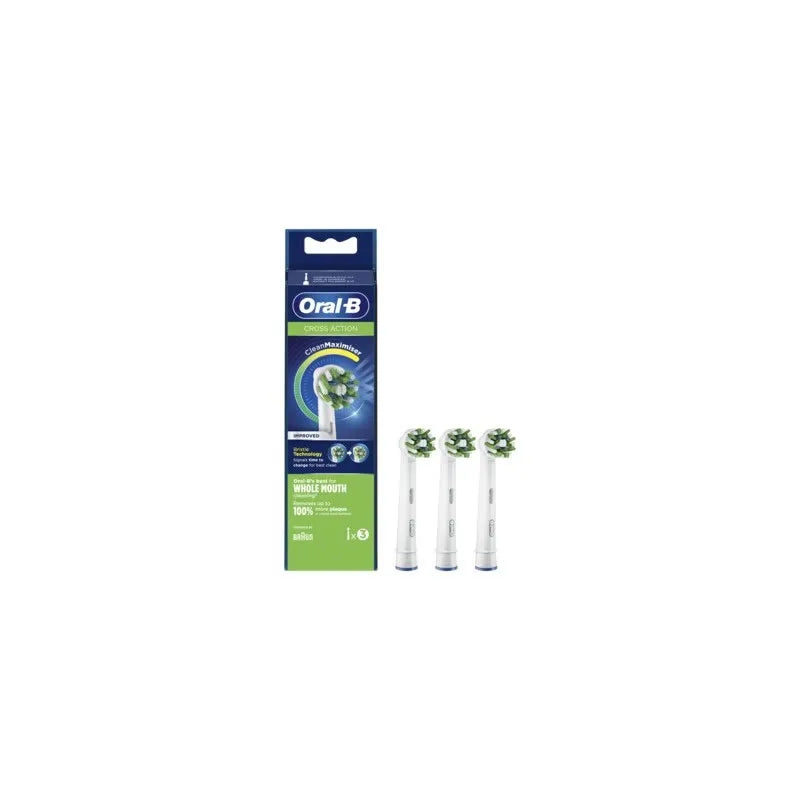 Oral-B Oral B Remplacement Cross Action 3 Têtes