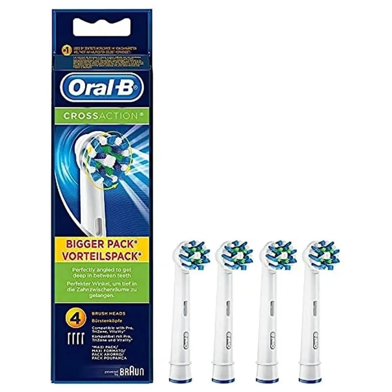 Oral-B Pro Cross Action 4 Unités