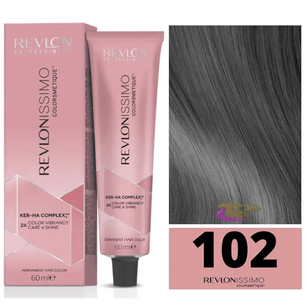 Revlon Revlonissimo Colorsmetique Satinescent 102 Smoky Silver 60ml - Batty Beauty
