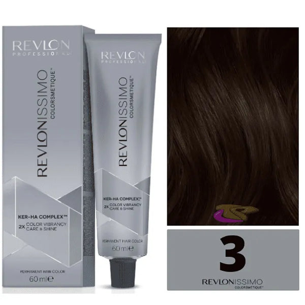 Revlon Revlonissimo Colorsmetique 3 Dark Brown 60ml - REVLON