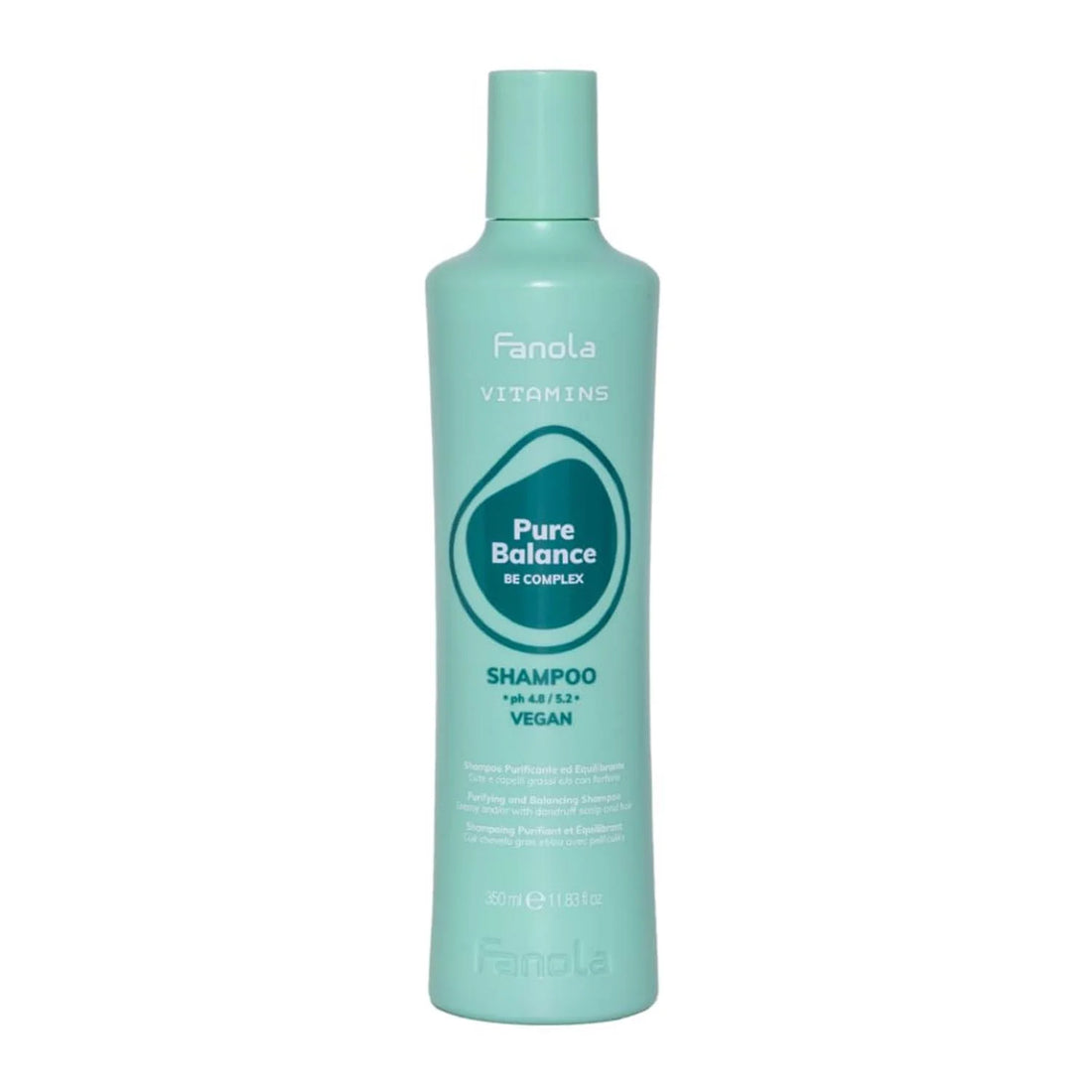 Fanola Vitamins Pure Balance Champu Vegano