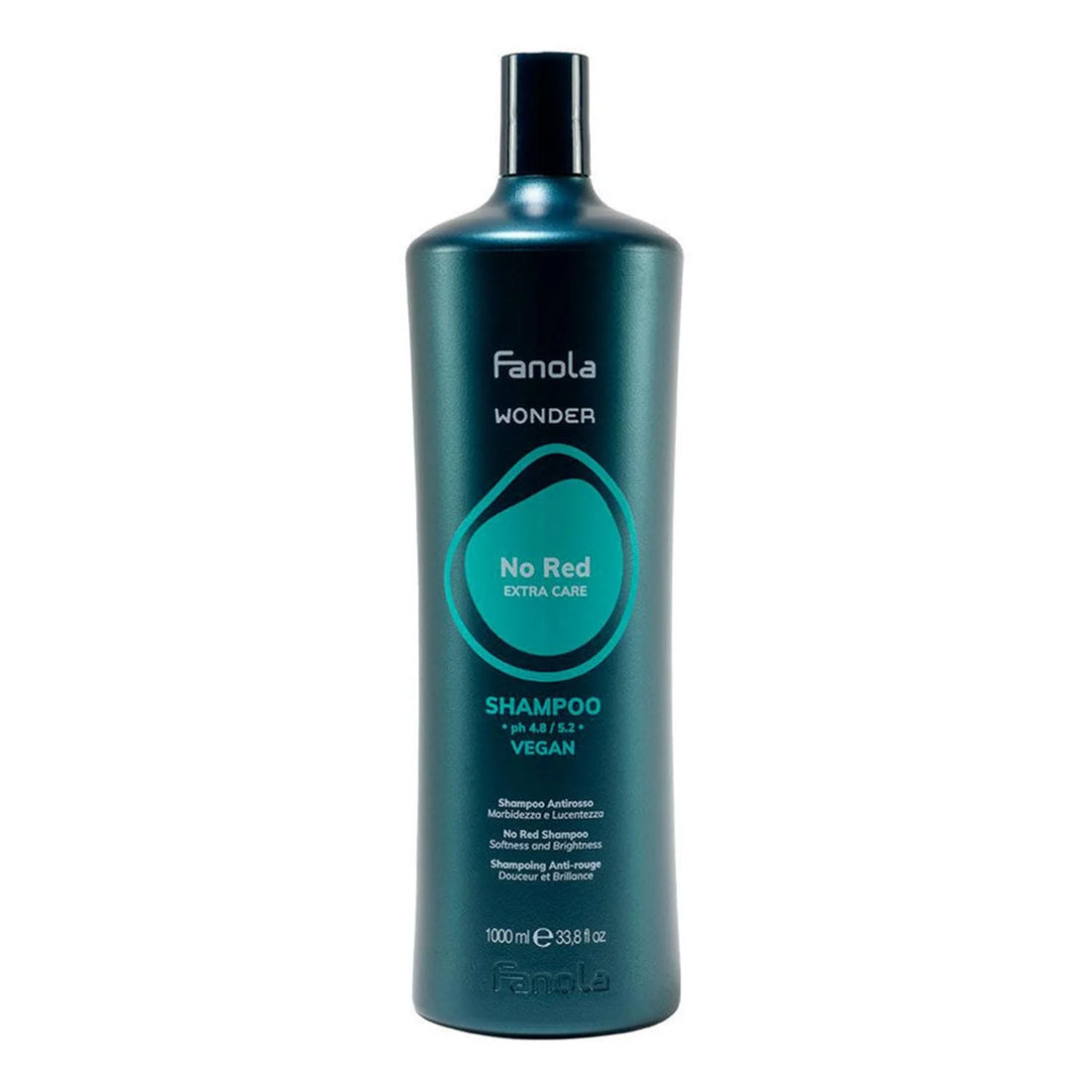 Fanola Wonder No Red Extra Care Champu Vegano