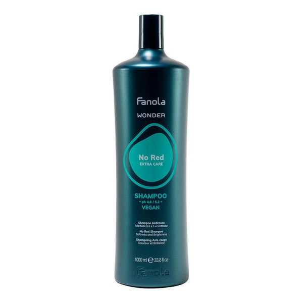 Fanola Wonder No Red Extra Care Champu Vegano 1000ml - Batty Beauty