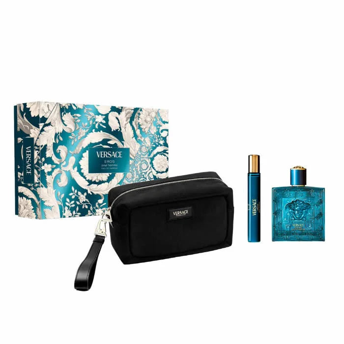 Versace Eros Eau De Parfum Coffret 3 Produits