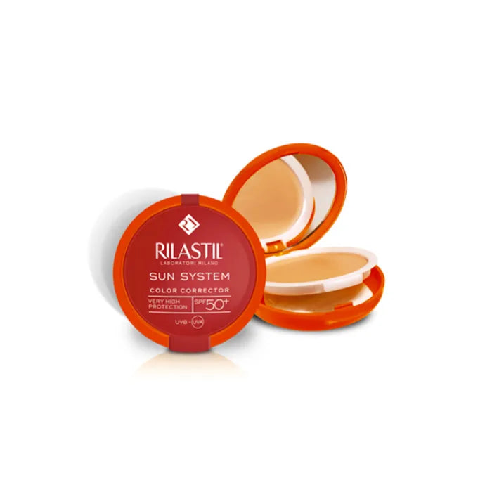 Rilastil Sun System Uniform Compact Cream Spf50+ Shade 02 Dore