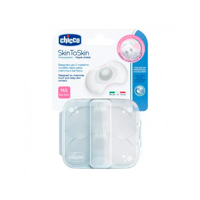 Chicco Protecteur de Mamelon en Silicone M-L 2U