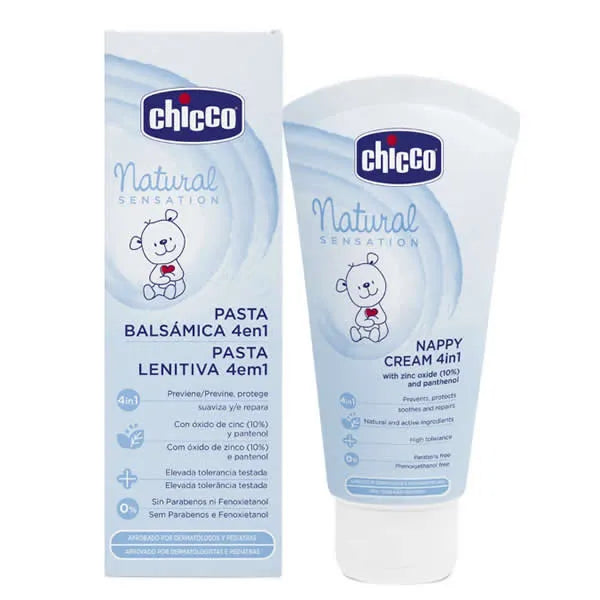 Chicco Natural Sensation Nappy Cream 4en1