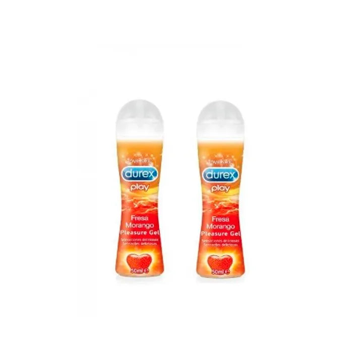 Durex Duplo Play Strawberry Morango