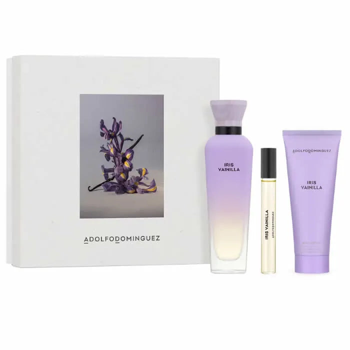 Adolfo Dominguez Iris Vainilla Eau De Parfum Coffret 3 Produits