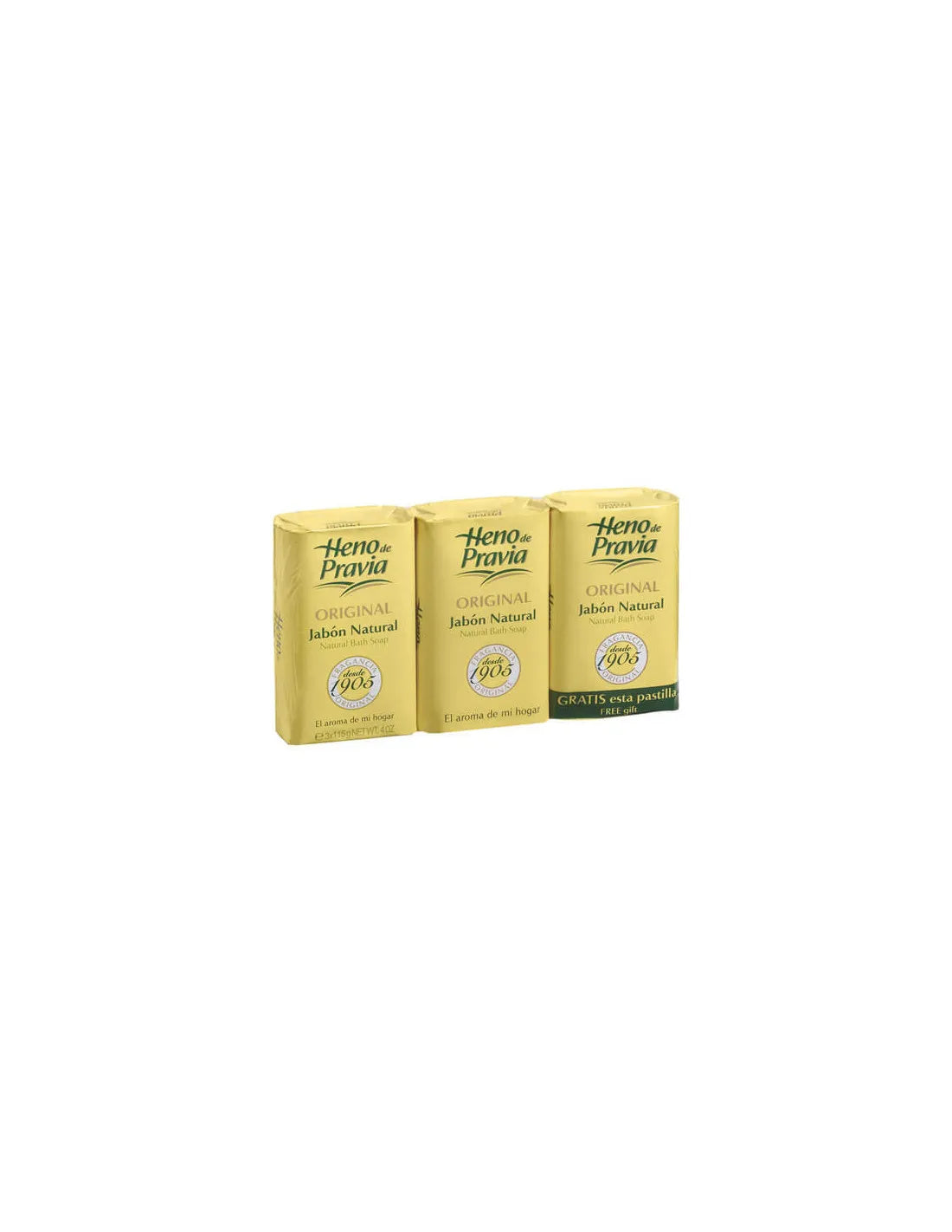 Heno De Pravia Original Jabón Natural Pack