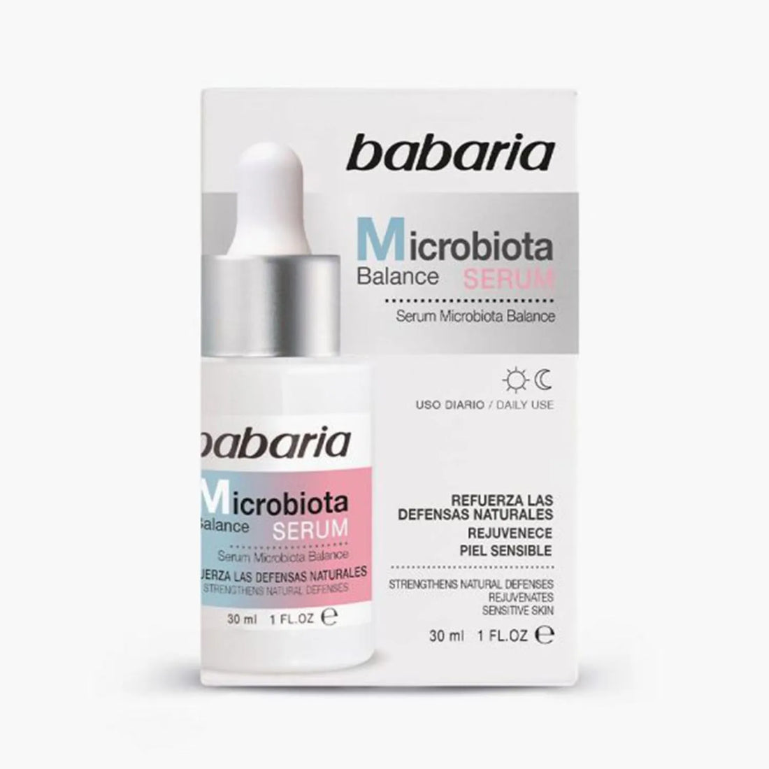 Babaria Microbiota Balance Serum Uso Diario Piel Sensible