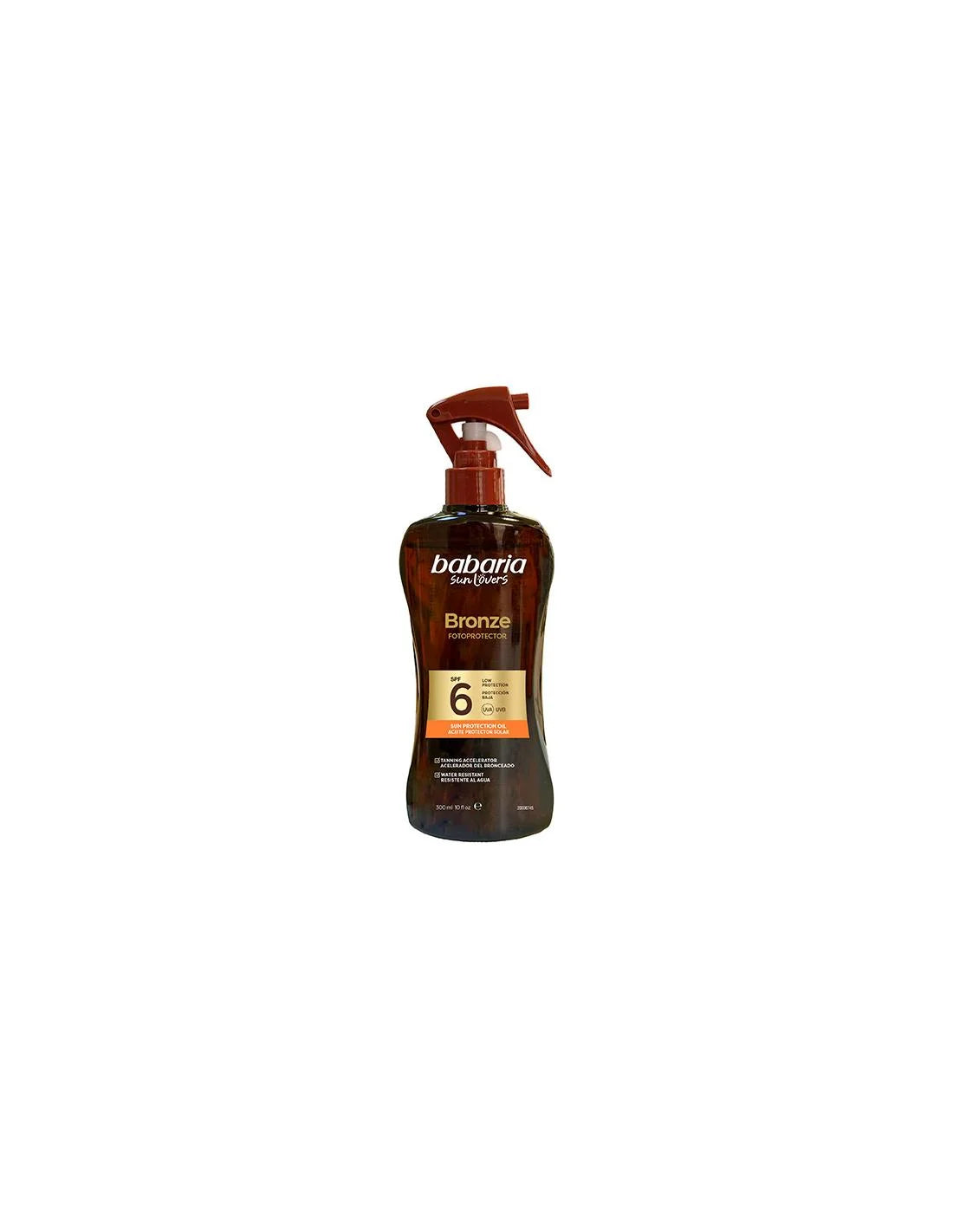 Babaria Sol Bronze Aceite Protector Solar Zanahoria Spf6