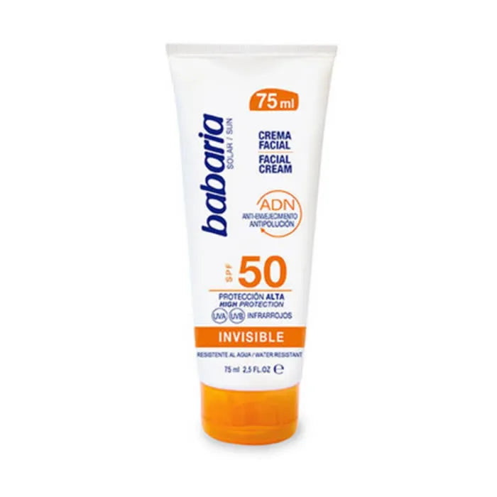 Babaria Crème Facial Visage Spf50