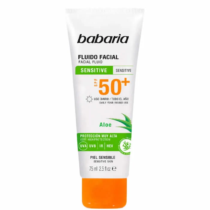 Babaria Facial Fluid Sensitive Skin Spf50