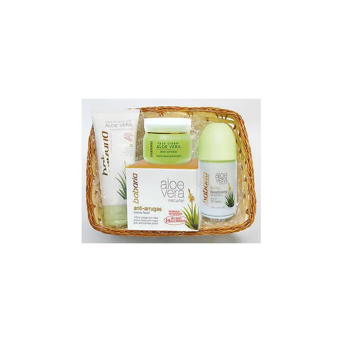 Babaria Créme Aloe Vera 50ml Coffret 3 Produits