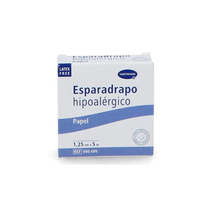 Hartmann Papier adhésif hypoallergénique Hartmann 5mx1,25cm