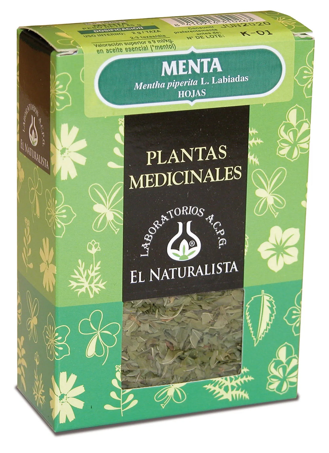 El Natural Menta Piperita Trociscos