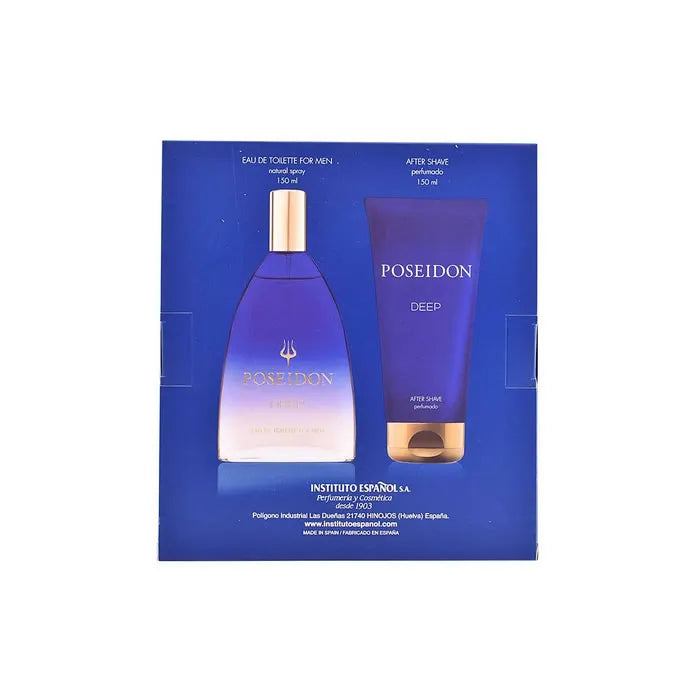 Instituto Español Institito Español Poseidon Deep Eau De Toilette Coffret 2 Produits
