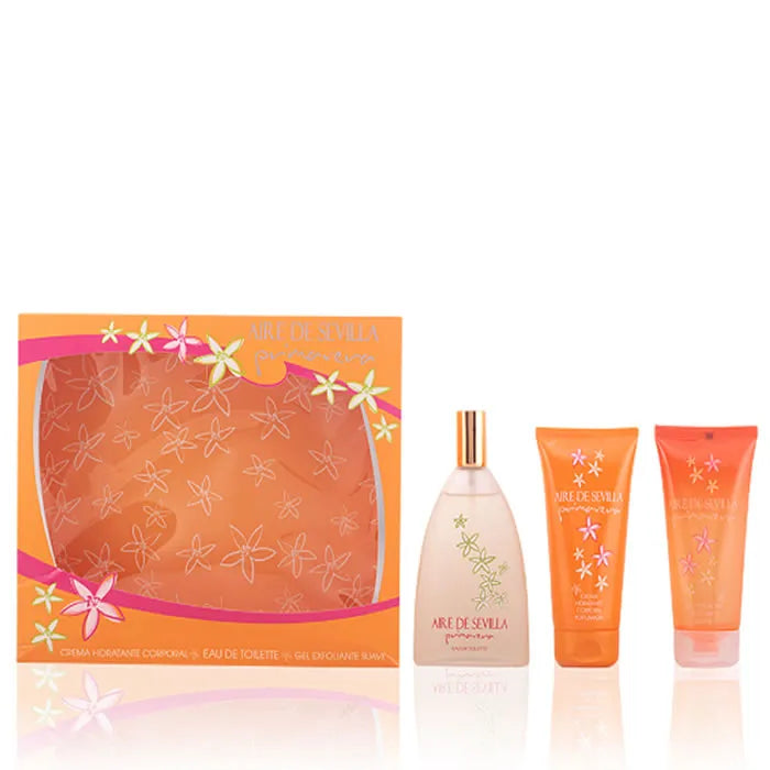 Aire De Sevilla Primavera Eau De Toilette Vaporisateur 150ml Coffret 3 Produits