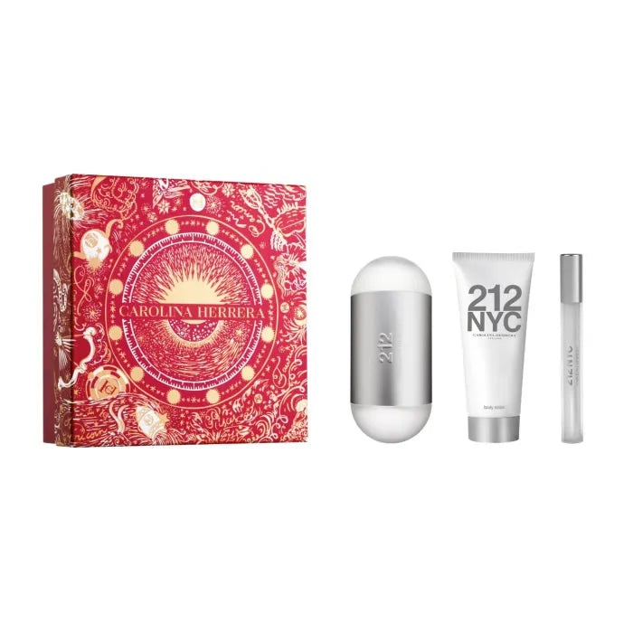 Carolina Herrera 212 Nyc Eau De Toilette Coffret 3 Produits Christmas 2023